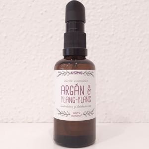 Aceite cosmético de Argán & Ylang ylang 100 ml.