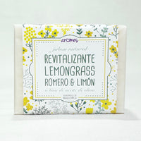 Jabón natural - revitalizante lemongrass, romero & limón