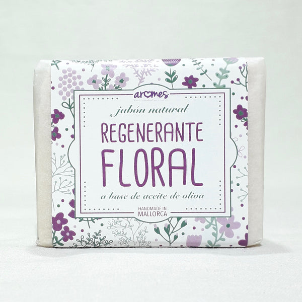 Jabón natural - regenerante floral
